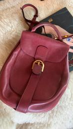 Magnifique sac à dos vintage couleur bordeaux Delvaux, Envoi