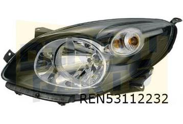 Renault Twingo (3/08-12/11) koplamp Rechts (zwart) Origineel beschikbaar voor biedingen