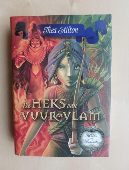 Thea Stilton - De heks van vuur en vlam - Fantasia, Livres, Livres pour enfants | Jeunesse | 10 à 12 ans, Comme neuf, Fiction