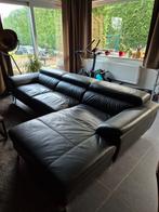 Lederen zetel, Huis en Inrichting, Ophalen, Gebruikt