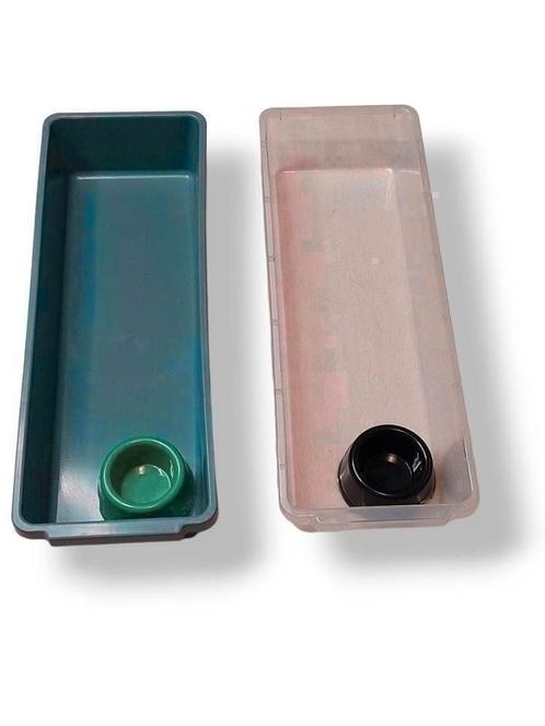 Tubs 51 x 18.6 x 9 cm nieuw transparant en grijs., Dieren en Toebehoren, Reptielen en Amfibieën | Toebehoren, Nieuw, Overige typen