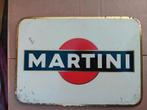 Martini, panneau d'affichage en étain, daté 1965, Comme neuf, Enlèvement ou Envoi, Panneau publicitaire
