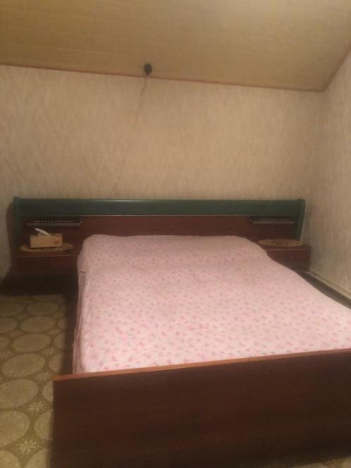 Vintage slaapkamer, Huis en Inrichting, Slaapkamer | Complete slaapkamers, Zo goed als nieuw, Twijfelaar, Ophalen