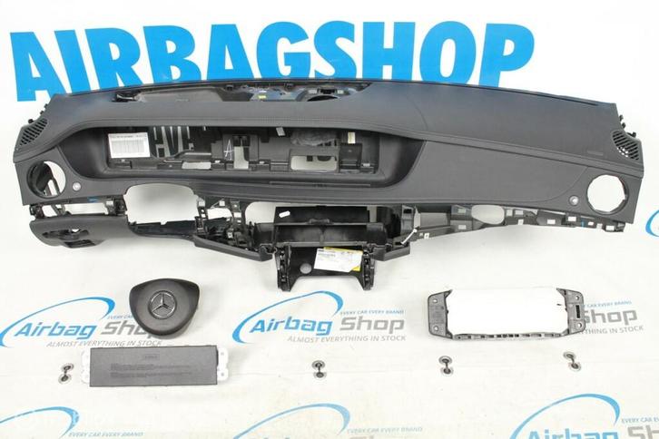 Airbag kit Tableau de bord Mercedes S klasse W222, Autos : Pièces & Accessoires, Tableau de bord & Interrupteurs, Utilisé, Enlèvement ou Envoi