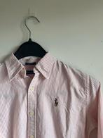 Ralph Lauren Gestreept Oxford hemd roze, Kleding | Heren, Halswijdte 38 (S) of kleiner, Ralph Lauren, Ophalen of Verzenden, Zo goed als nieuw