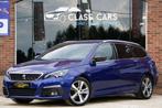 Peugeot 308 SW 1.5 BlueHDI GT Line NAVI CARPLAY AUTO ZONDER, Voorwielaandrijving, 4 cilinders, Blauw, Leder
