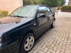 volkswagen golf cabriolet 2000 benzine, Auto's, 4 zetels, Zwart, Cabriolet, Blauw