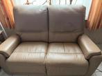 2en3 zit leer prijs bespreekbaar, Ophalen, Zo goed als nieuw, Rechte bank, Leer