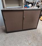 Archiefkast met schuifdeuren en legplanken metaal opberg, Huis en Inrichting, Ophalen, Metaal