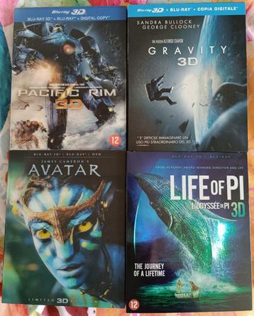 Diverse 3D + 2D Bluray films beschikbaar voor biedingen