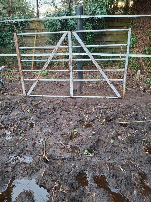 Weidepoorten, Tuin en Terras, Tuinhekken en Hekwerk, Gebruikt, IJzer, Ophalen
