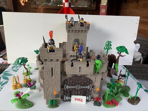 PLAYMOBIL P451: RIDDERKASTEEL MET EXTRA'S, Kinderen en Baby's, Speelgoed | Playmobil, Zo goed als nieuw, Complete set, Ophalen of Verzenden