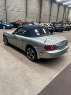 Mazda MX5 1.6I NB FL Silver Blue Edition, Leder, Chrome, Auto's, Mazda, Achterwielaandrijving, 4 cilinders, Cabriolet, Leder