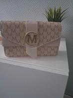 Beige handtas voor dames met elegante schouderriem met M-pat, Kleding | Dames, Riemen en Ceinturen, Ophalen of Verzenden, Nieuw