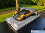 Almost Real 1/18 Pagani Zonda Cinque Roadster Giallo Ginevra, Hobby en Vrije tijd, Ophalen of Verzenden, Nieuw