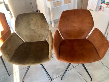 Lot de 6 chaises mobitec fabrication belge, Enlèvement, Comme neuf