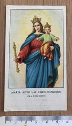 Noveenprentje Maria Auxilium Christianorum, Ophalen of Verzenden, Gebruikt, Kaart of Prent, Christendom | Katholiek