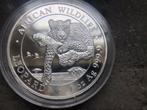 2020 Somalia - Leopard - 1 oz silver, Postzegels en Munten, Munten | Afrika, Ophalen of Verzenden, Overige landen, Losse munt