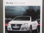 Volkswagen VW Eos White Night 2009 Brochure, Boeken, Ophalen of Verzenden, Volkswagen