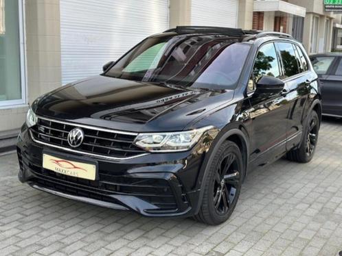 Volkswagen Tiguan 2.0 TDI 150 pk DSG R-Line - Black Pack, Auto's, Volkswagen, Bedrijf, Te koop, Tiguan, 360° camera, ABS, Achteruitrijcamera