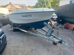 Avendre bateau a moteur marque EVINRUDE 90 cv 4.80 m, Watersport en Boten, Ophalen, Gebruikt, Tot 6 meter, 50 pk of meer