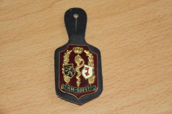 ABL „Militair Hospitaal Soest” borsthanger (HM Soest), Verzamelen, Militaria | Algemeen, Overige soorten, Embleem of Badge, Verzenden