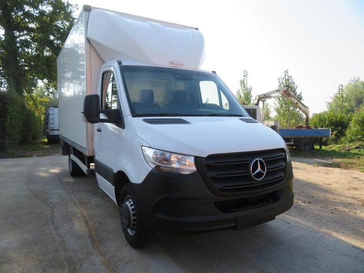 Mercedes-Benz Sprinter - 515cdi 8G-Tronic - bak+klep - 2022, Auto's, Bestelwagens en Lichte vracht, Bedrijf, Te koop, ABS, Airbags