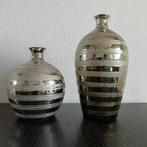 Vaas 2x., Ophalen of Verzenden, Zo goed als nieuw, Glas