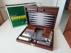 Gezelschapsspel Backgammon in luxekoffertje., Hobby en Vrije tijd, Ophalen, Een of twee spelers, Onbekend, Nieuw