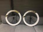Carbon wielen Disc Sram XDR body White/Gold, Fietsen en Brommers, Fietsonderdelen, Ophalen, Nieuw, Racefiets, Wiel