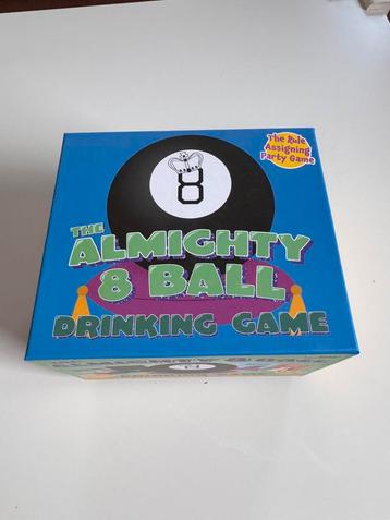 Drankspel: almighty 8 ball beschikbaar voor biedingen