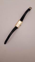 Vintage vergulde horloge Iaxa Swiss made handopwinder, Handtassen en Accessoires, Horloges | Dames, Staal, Polshorloge, Ophalen of Verzenden