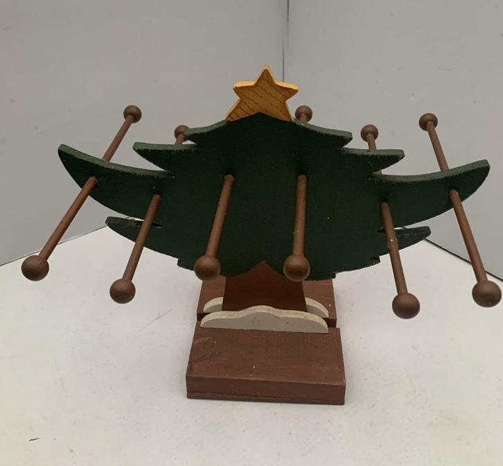 Kerstboom hout - voor presentatie en hangertjes - 25 cm hoog, Diversen, Kerst, Nieuw, Ophalen