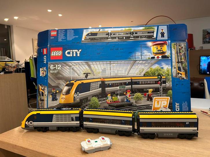 Lego city trein 60197 + 60238 + 60205, Kinderen en Baby's, Speelgoed | Duplo en Lego, Gebruikt, Lego, Complete set, Ophalen