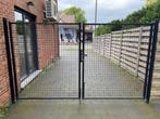 metalen poort, Jardin & Terrasse, Portes de jardin, Comme neuf, 150 à 200 cm, Enlèvement, 200 cm ou plus