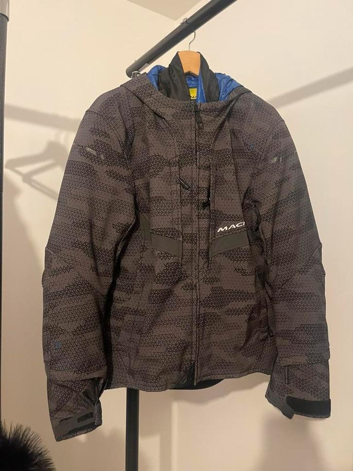 Motorjas Macna - met binnenjas, Motoren, Kleding | Motorkleding, Jas | textiel, Dames, Heren, Kinderen, Nieuw zonder kaartje, Ophalen of Verzenden