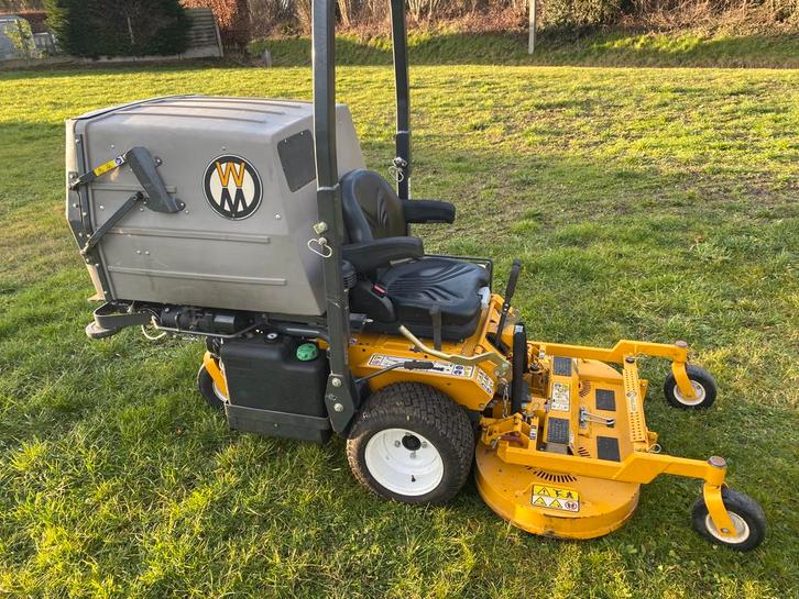 Walker MD21D à charge élevée, Jardin & Terrasse, Tondeuses autoportées, Comme neuf, 90 à 120 cm, Démarrage électrique, Bac de ramassage