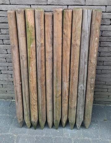 Tuinpaal tuinpalen rond hout beschikbaar voor biedingen