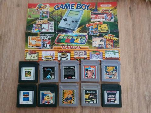 Gameboy games, Games en Spelcomputers, Games | Nintendo Game Boy, Zo goed als nieuw, Ophalen