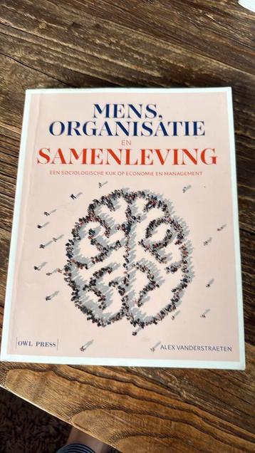 Mens, organisatie en samenleving beschikbaar voor biedingen