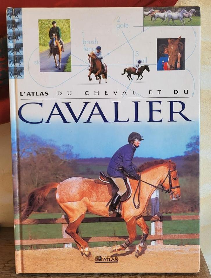 Éditions ATLAS - Atlas du cheval et du cavalier - E.O.2001, Livres, Livres de sport, Comme neuf, Autres sports, Enlèvement ou Envoi