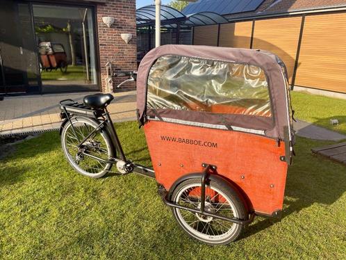 Babboe Big elektrische Bakfiets, Fietsen en Brommers, Fietsen | Bakfietsen, Gebruikt, Overige merken, 4 kinderen of meer, Elektrisch