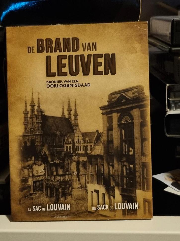 De Brand van Leuven, Rudi Vranckx, Docu, Cd's en Dvd's, Dvd's | Documentaire en Educatief, Ophalen of Verzenden