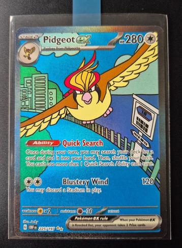 Pidgeot EX 225/197, Enlèvement ou Envoi, Neuf, Cartes en vrac