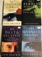 Dan brown, set 4 boeken, Ophalen of Verzenden, Gelezen