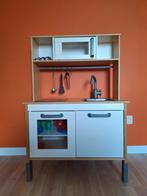 Ikea keukentje met metalen potten set en toebehoren., Kinderen en Baby's, Ophalen, Zo goed als nieuw
