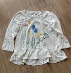 T-shirt met leuke bloemenprint en 3/4 mouwen maat 122/128, Enfants & Bébés, Vêtements enfant | Taille 122, Enlèvement ou Envoi