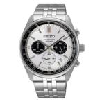 Seiko Quartz chronograph horloge, Staal, Polshorloge, Nieuw, Ophalen of Verzenden