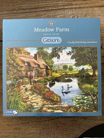 Puzzle Gibsons « Meadow Farm » 1000 pièces NOUVEAU
