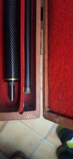 Zenith graphite wood snooker cue  . +- 50gr  .  1445 lengte, Sport en Fitness, Ophalen of Verzenden, Zo goed als nieuw